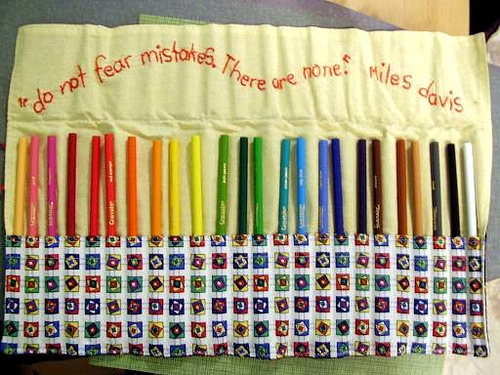 Pencil roll