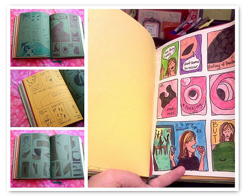 Comic strips in the journal