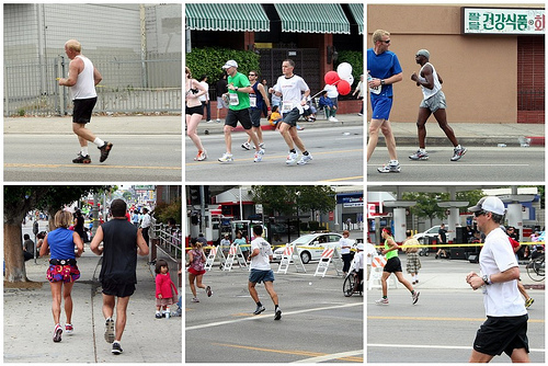 Marathon mosaic